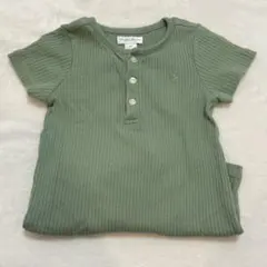 【Ralph Lauren】ベビー ロンパース 9M グリーンのサムネイル