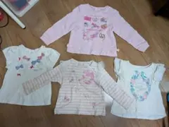 mezzo piano 長袖カットソー 110cm・100cm 4点セット