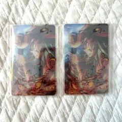 鬼滅の刃　第三弾KV webshopくじ　D賞　クリアカード　竈門炭治郎