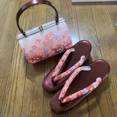 美品 振袖 草履 バッグ セット 成人式 結婚式 卒業式のサムネイル