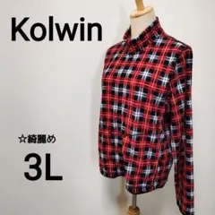☆綺麗め　Kolwin 3L フリースパーカー　ゆったり　ゴルフウェア　2207