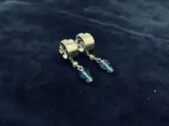 GIVENCHY ジバンシィ ヴィンテージ イヤリング ガラスビーズ