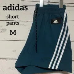 adidas アディダス ショートパンツ スポーツ スリーライン ゴムタグ