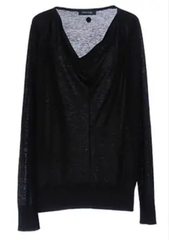 MARCIAO GUESS ブラック　薄手セーター