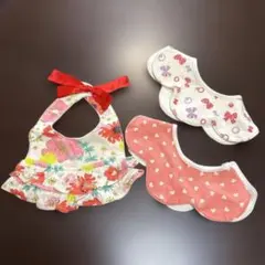 スタイ3枚セット　女の子のサムネイル