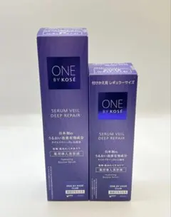 新品 ONE BY KOS セラムヴェール ディープリペア 本体+付けかえセット