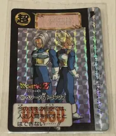 ドラゴンボールZ 501 ペジータ&トランクス 精神と時の部屋 カードダス