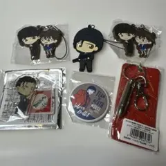 名探偵コナン　赤井秀一　アクリルスタンド　缶バッジ　キーホルダー　6点セット