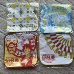 【新品未開封】ONEPIECE FILM GOLD ハンカチ4枚セット