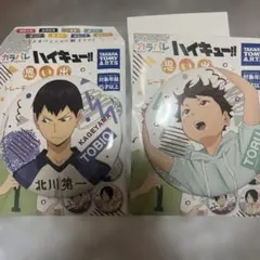 ハイキュー　思い出トレーディング缶バッジ　幼少期 及川徹　影山飛雄