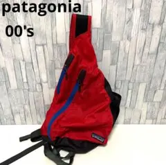 パタゴニア ライトウェイトトラベルスリング バッグ 刺繍ロゴ 00s アーカイブ