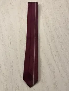 MEN'S MELROSE ネクタイ ボルドー ドット柄