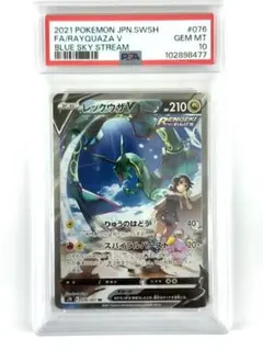 No.5015 PSA10 レックウザV SR SA 076/067