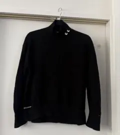 ユニクロ　アニヤハインドマーチ　カシミヤハイネックニット　Mサイズ ブラック