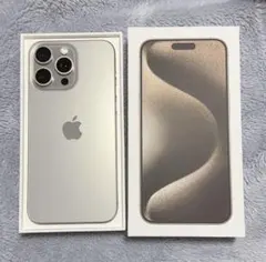 Apple iPhone 15ProMax 本体 ナチュラルチタニウム