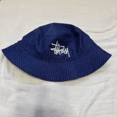 Stussy ブルー バケットハットのサムネイル
