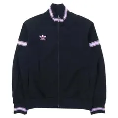 ADIDAS 90年代 デサント社製 トラックジャケット ジャージ M ブラック