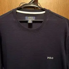 【ポロラルフローレン】ロングTシャツ〈美品〉