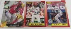 エリー・デラクルーズMoJo含む3枚 レッズ Topps MLB