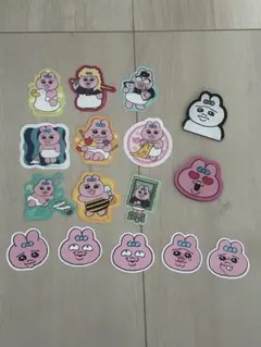 おぱんちゅうさぎ シール マグネット セット