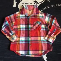 ユニクロ チェックシャツ 110cm