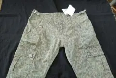 mOc-2.ヒステリックグラマー・豹柄パンツ・缶バッジタグ付き