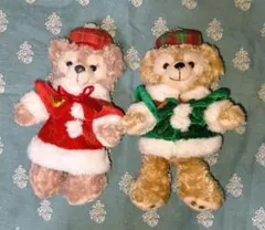 ダッフィー&シェリーメイ ぬいぐるみキーホルダーセット