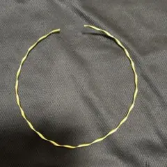 ツイストデザインチョーカー　ツイストネックレス