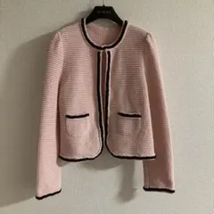 to be chic ニットカーディガン　ニットジャケット　42 大きなサイズ