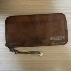 DIESEL カモフラージュ レザー長財布