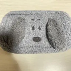 スヌーピー　もこもこスクエアポーチ