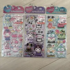 サンリオ マイコーディネートシール 3枚セット マイメロ クロミ ハンギョドン