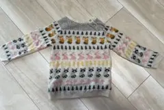 H&M 動物柄ニットセーター　12-18M