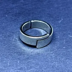 シルバー925 リング 指輪 モダン ギミック スクエア S925 フリーサイズ