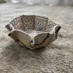 ⚮̈ハンドメイド布かご⚮̈ミナペルホネン tambourine 小物入れ