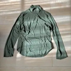 102.UNIQLO ユニクロ mame マメクロゴウチ ヒートテック 緑 M