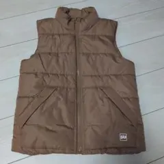 GAP KIDS ブラウン ダウンベスト Lサイズ140