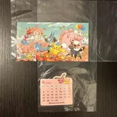 ポケモンセンターオンライン10周年 ステッカー カレンダー付