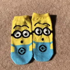 ミニオン　くるぶし丈の靴下