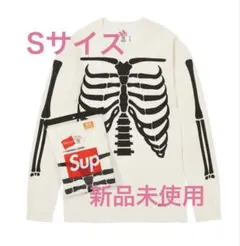 Supreme x Hanes BonesThermalCrew Natural