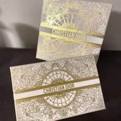 クリスチャンディオール　ゴールドホリデーボックス 2個セット
