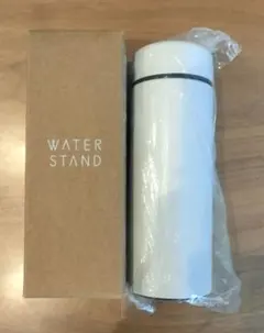 【新品】真空スリムマグボトル(300ml) WATER STAND 白のサムネイル