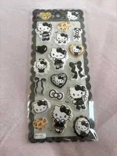 黒キティ　もちもちマシュマロシール　ギャルキティ