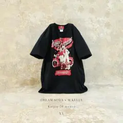 新品 XL クリームソーダ × マシンガンケリー Tシャツ ツイストNo1 