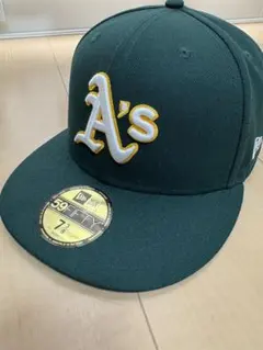 New Era 59FIFTY A's キャップ 7 3/8