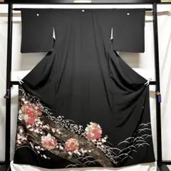 【910】友禅•金彩 黒留袖