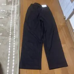 UNIQLO ブラッシュドジャージーストレートパンツ ブラウン Ｓ