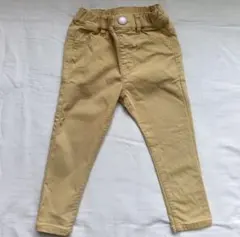après les cours 長ズボン 黄色 ストレッチパンツ 100cm