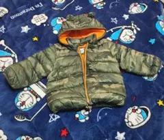 GAP 迷彩柄 フード付き中綿コート 18-24ヶ月