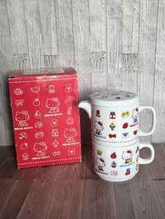 HELLO KITTY ハローキティ キティちゃん 食器 非売品 未使用 レトロ